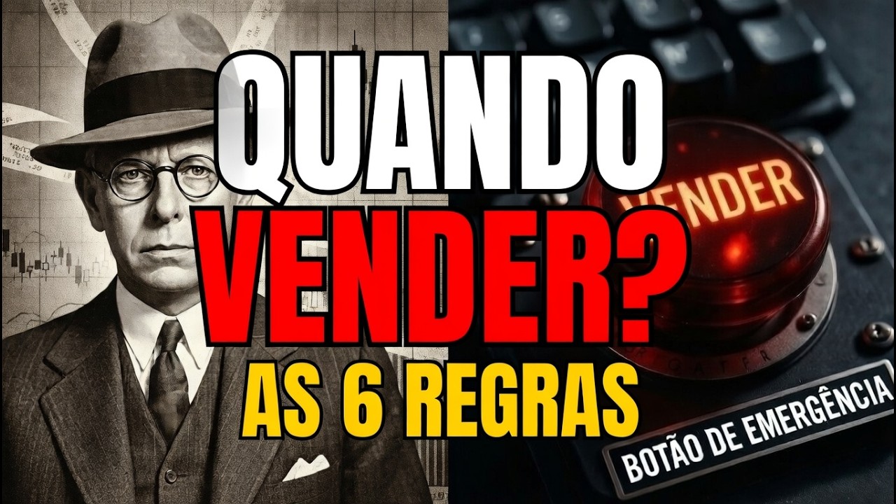 Jesse Livermore: Como Saber Quando VENDER (As 6 Regras de Stop OBRIGATÓRIAS)