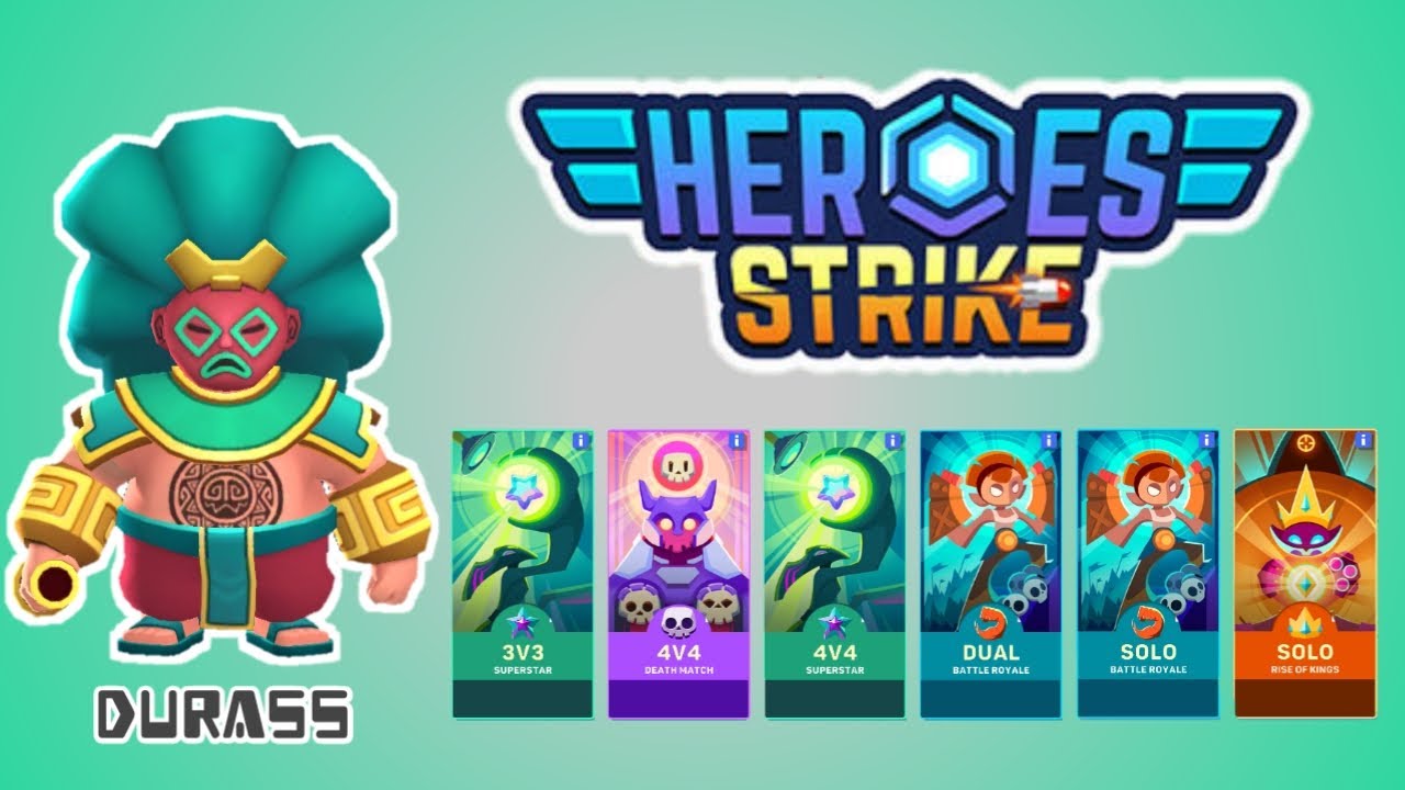 DURASS DRESS HAWAI || HEROES STRIKE OFFLINE GAMEPLAY