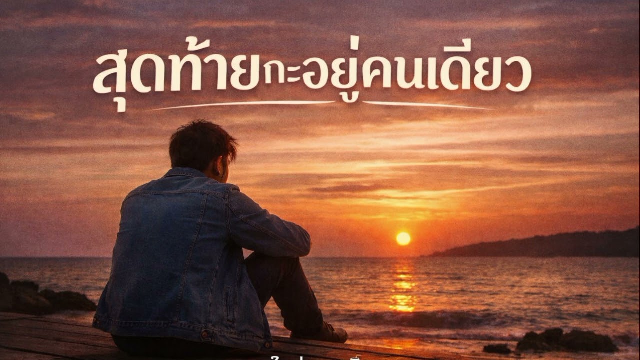 ສຸດທ້າຍກະຢູ່ຄົນດຽວ/สุดท้ายกะยู่คนเดียว(@แสงดาพาเพีน)
