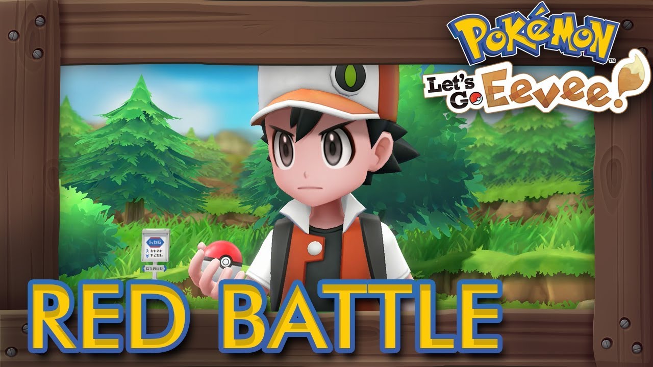Pokémon Let's Go Pikachu & Eevee - RED BATTLE & Location
