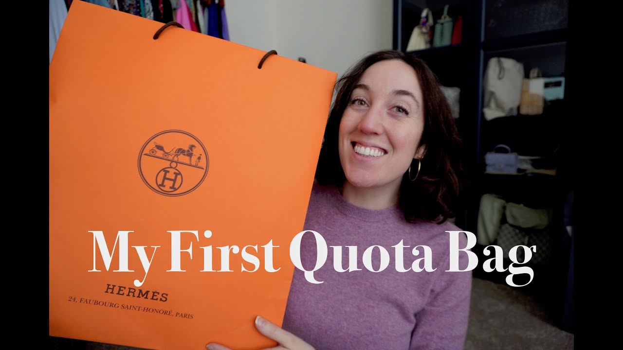 Unboxing My First Hermes Quota Bag!