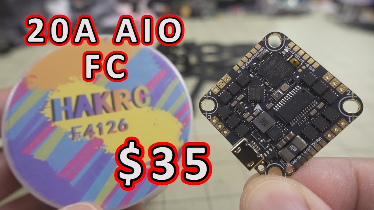 Budget Micro Build Option // HAKRC 20A AIO FC for $35 💲