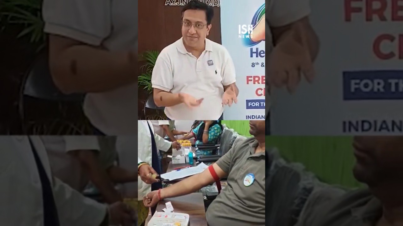 Glimpses from the FREE Health Camp at AYJNISHD (NIHH), Mumbai | ISH News