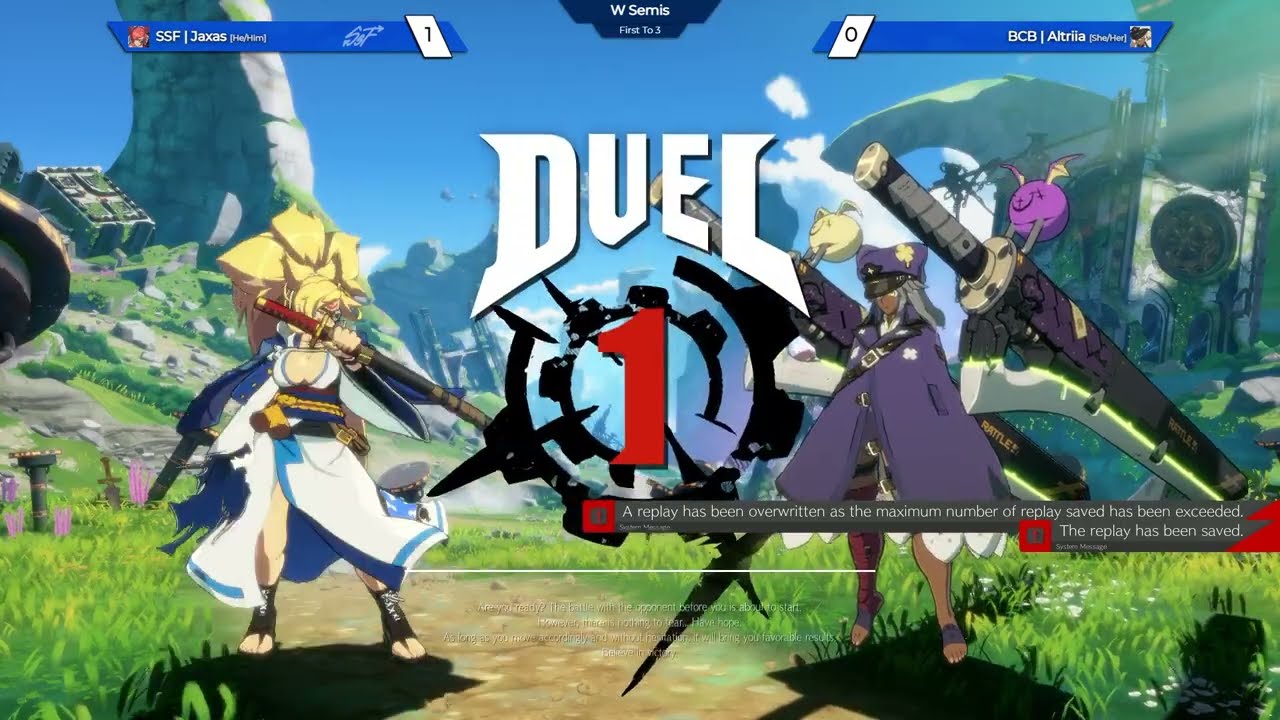 [03/07/26] #GGStrive WSF: SSF|Jaxas (Baiken) VS BCB|Altriia (Ramlethal)