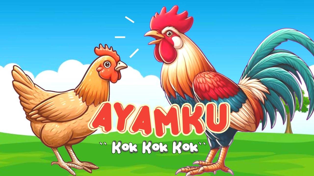 Ayamku Kok Kok Kok 🐔 | Lagu Anak | Lagu anak Indonesia