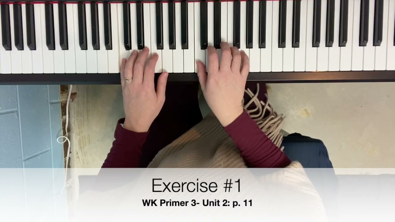 WK Primer 3- Unit 2: p. 11 Exercises #1-3