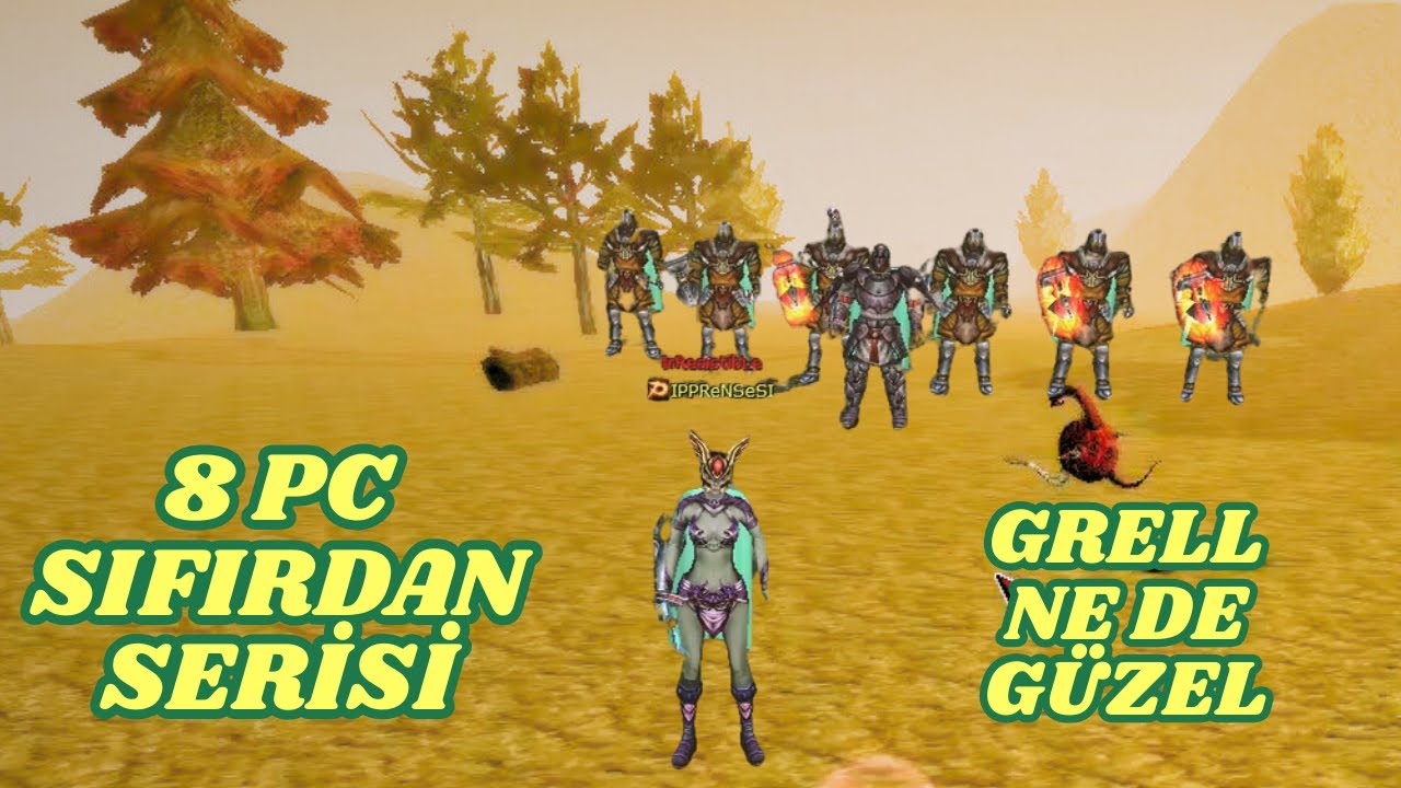 8 PC SIFIRDAN SERİSİ - 7 | Grell At Hırsızlarına Karşı | Knight Online