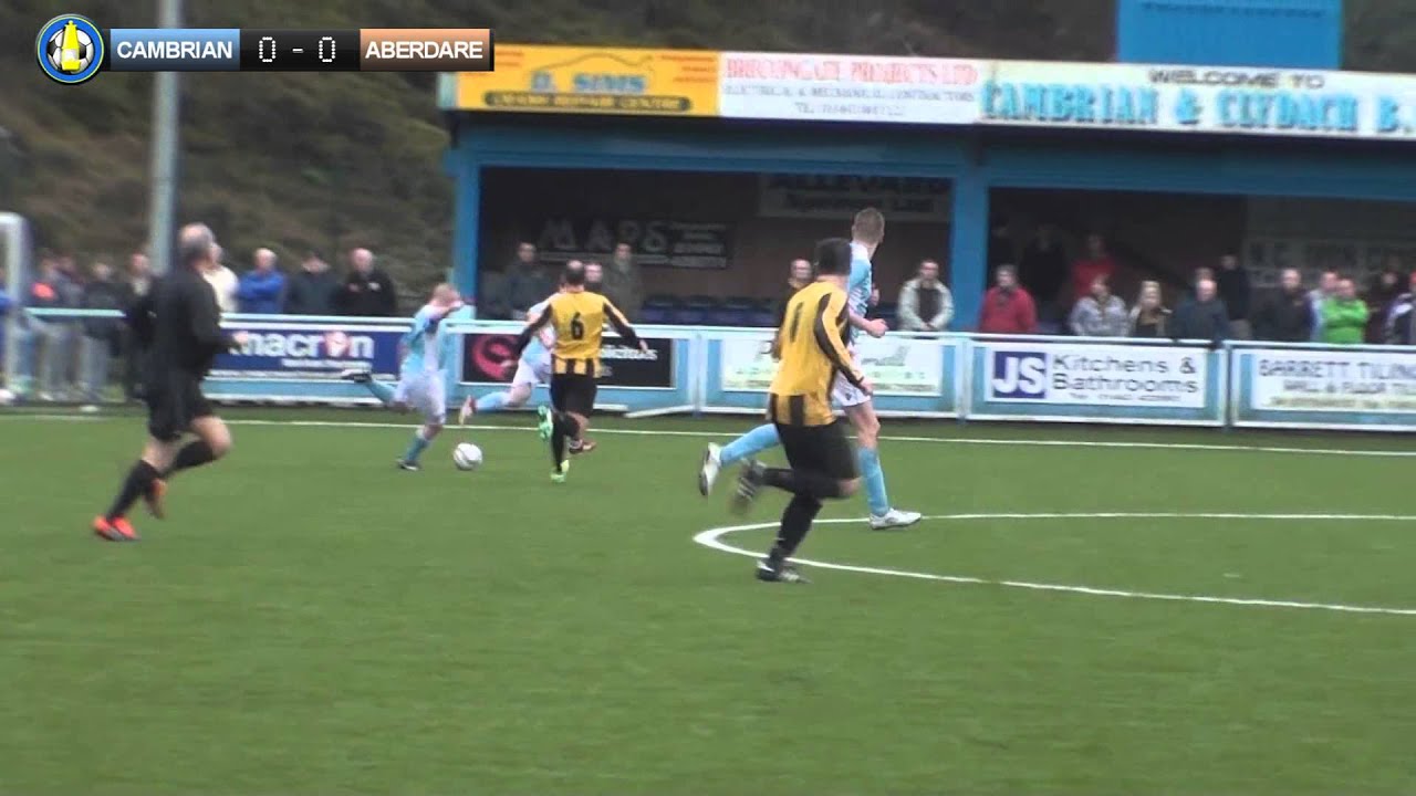 Cambrian vs Aberdare Town