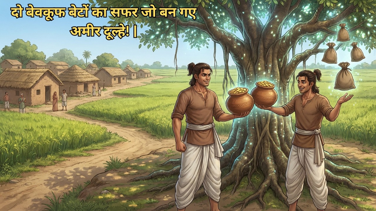 सोमारू की अधूरी कहानी — दो बेवकूफ बेटों का सफर जो बन गए अमीर दूल्हे! | Kahani