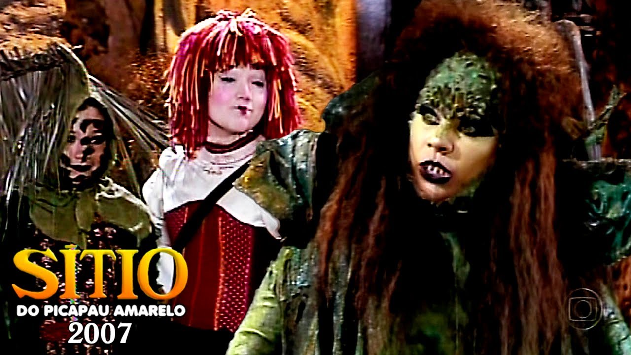 Sítio do Picapau Amarelo (2007) - Emília e Narizinho roubam o livro de feitiços da Cuca