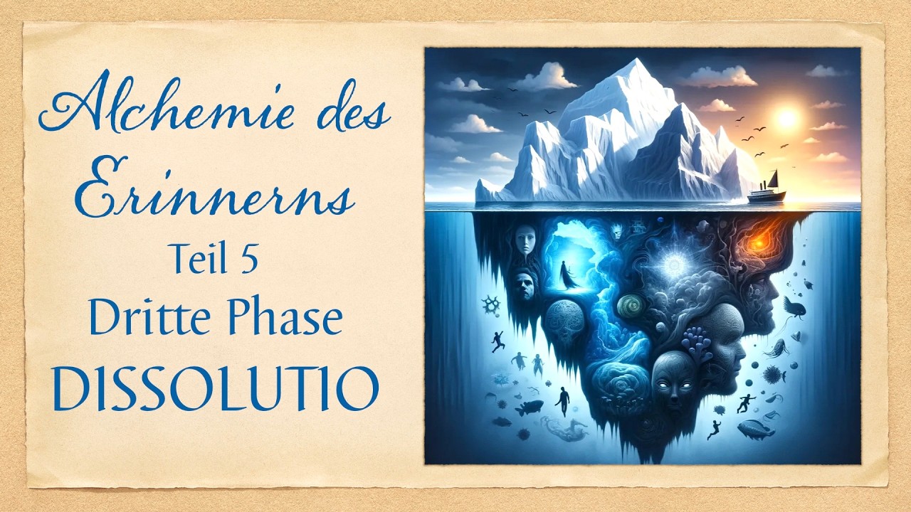 ALCHEMIE DES ERINNERNS Teil 4 ∞ Zweite Phase - DISSOLUTIO -  in der Tiefsee des Unbewußten ∞