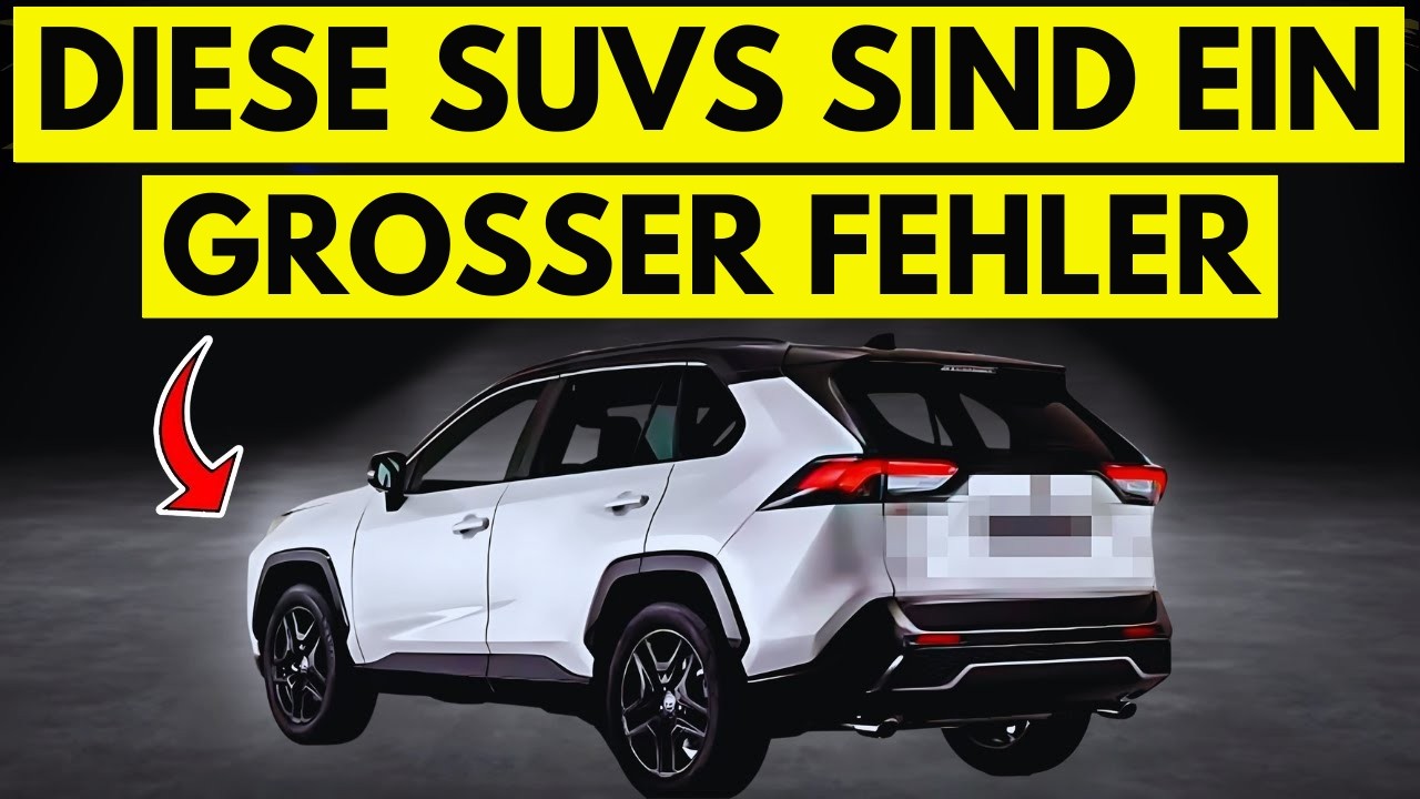 5 SUVs, die du 2026 vermeiden solltest (und 7, die sich wirklich lohnen!)