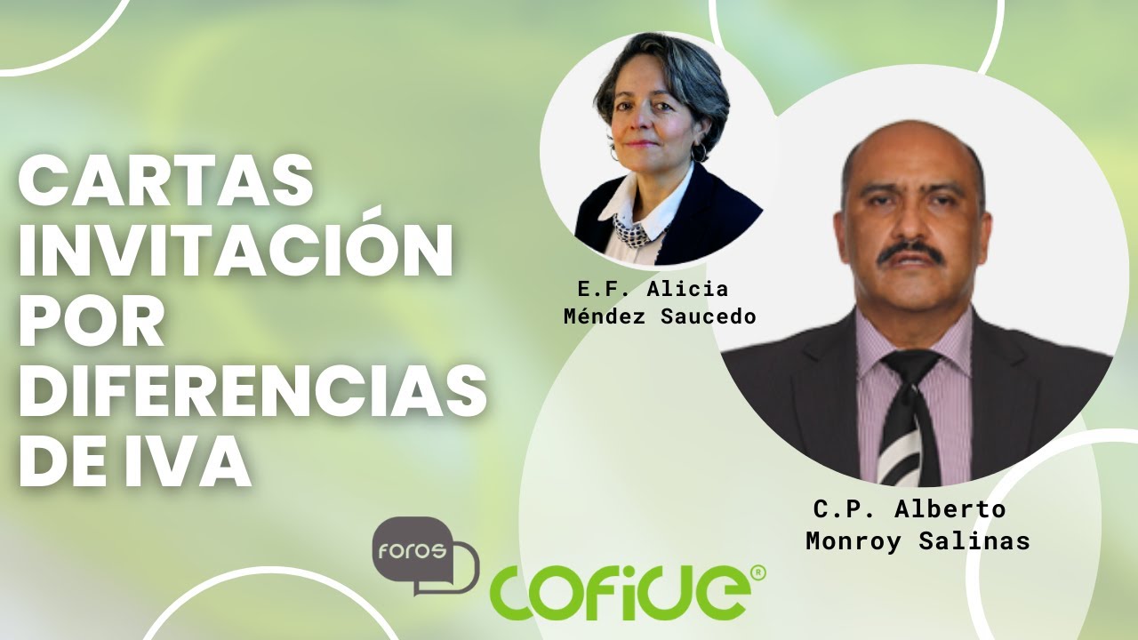 Foros Cofide: Cartas Invitación por Diferencias de IVA