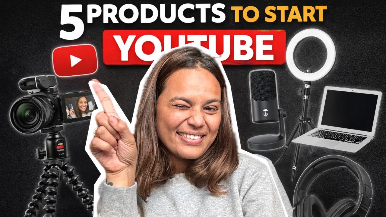 Start your YouTube journey with these 5 products ❤️ || Neha Sukte