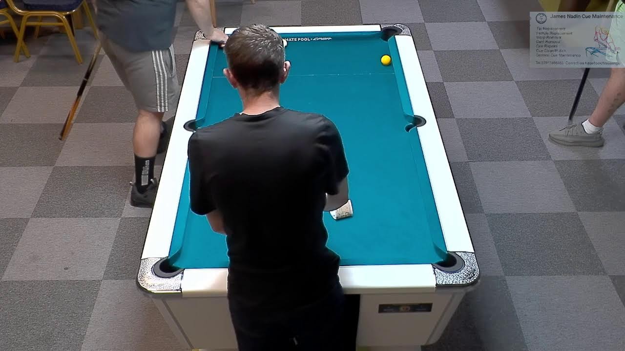 Peter Henton VS Finley Staton Race To 18 £600 Pot