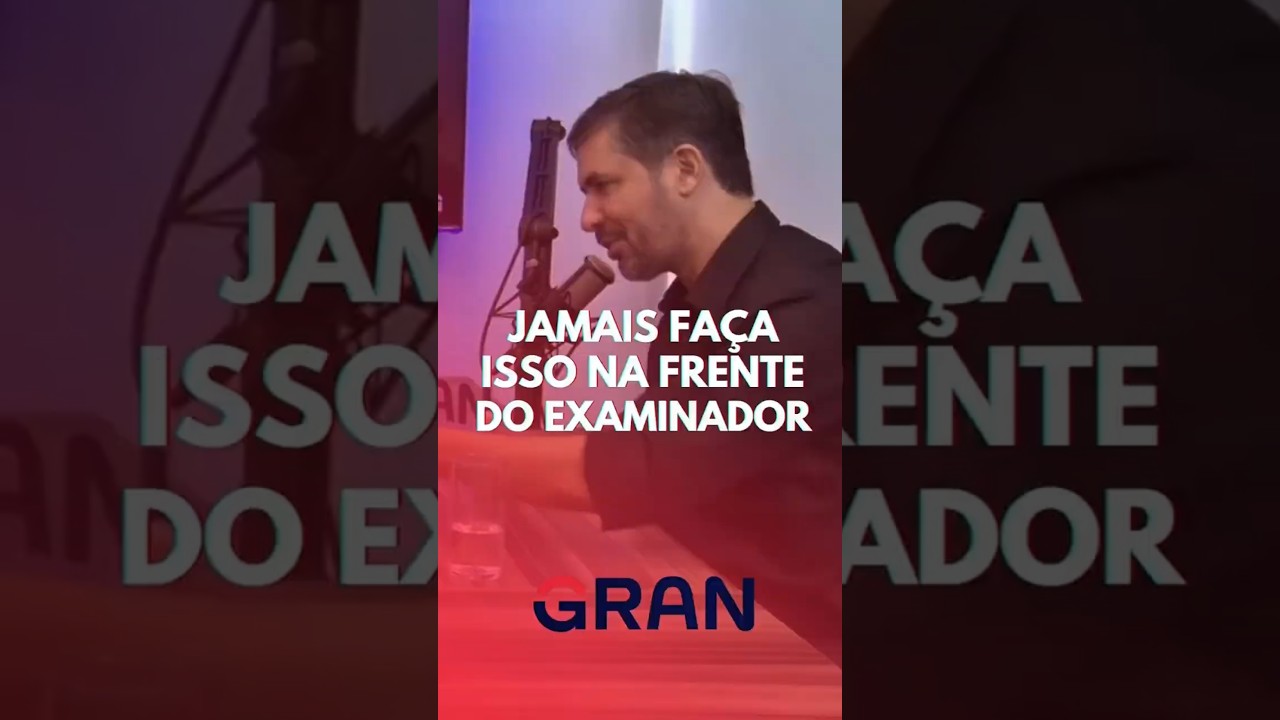 JAMAIS FA&Ccedil;A ISSO NA FRENTE DO EXAMINADOR! #concursos2026 #concursosp&uacute;blicos #concursos #provaoral