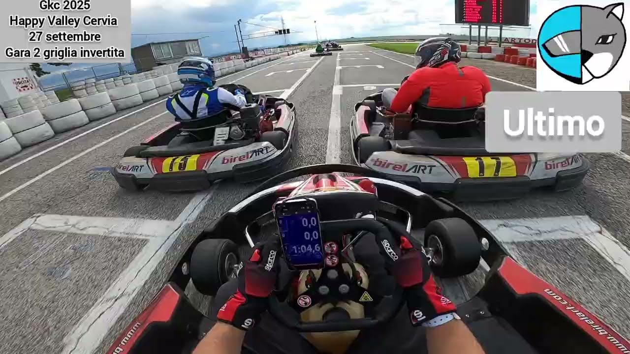 Con telecronaca-GULMER  KARTING CHAMPIONSHIP 2025, Happy Valley, Cervia. Rimonta fino al 4° posto😲