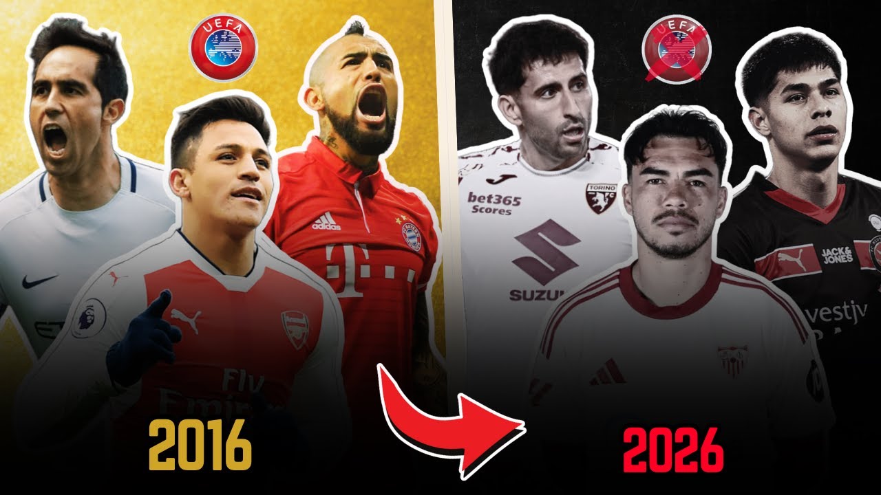 ¿Por qué hay tan POCOS Jugadores CHILENOS en EUROPA? ❌