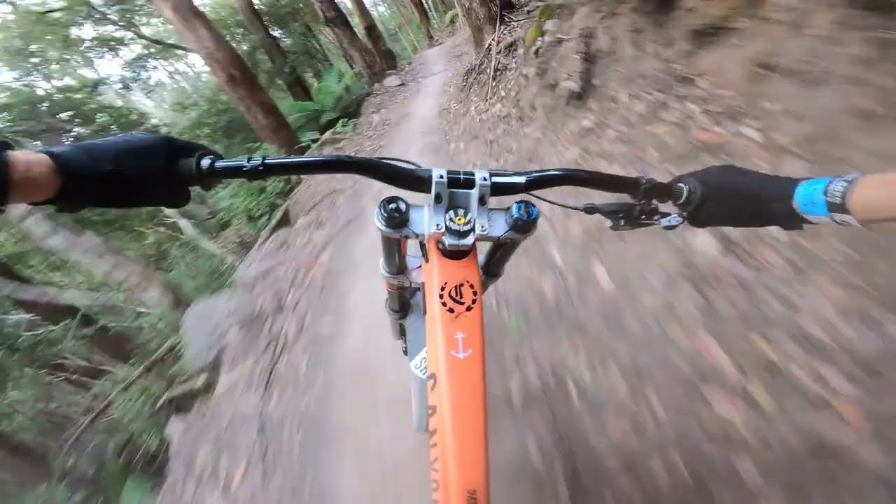 CHAIN-LESS lap & Phat Friday race with Dan Booker @ Maydena Bike Park