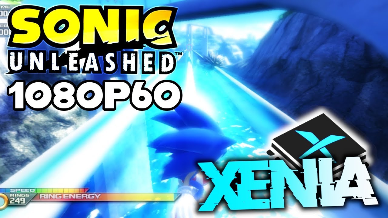 Sonic Unleashed Running almost PERFECTLY in Xenia ~ 60FPS 1080p
