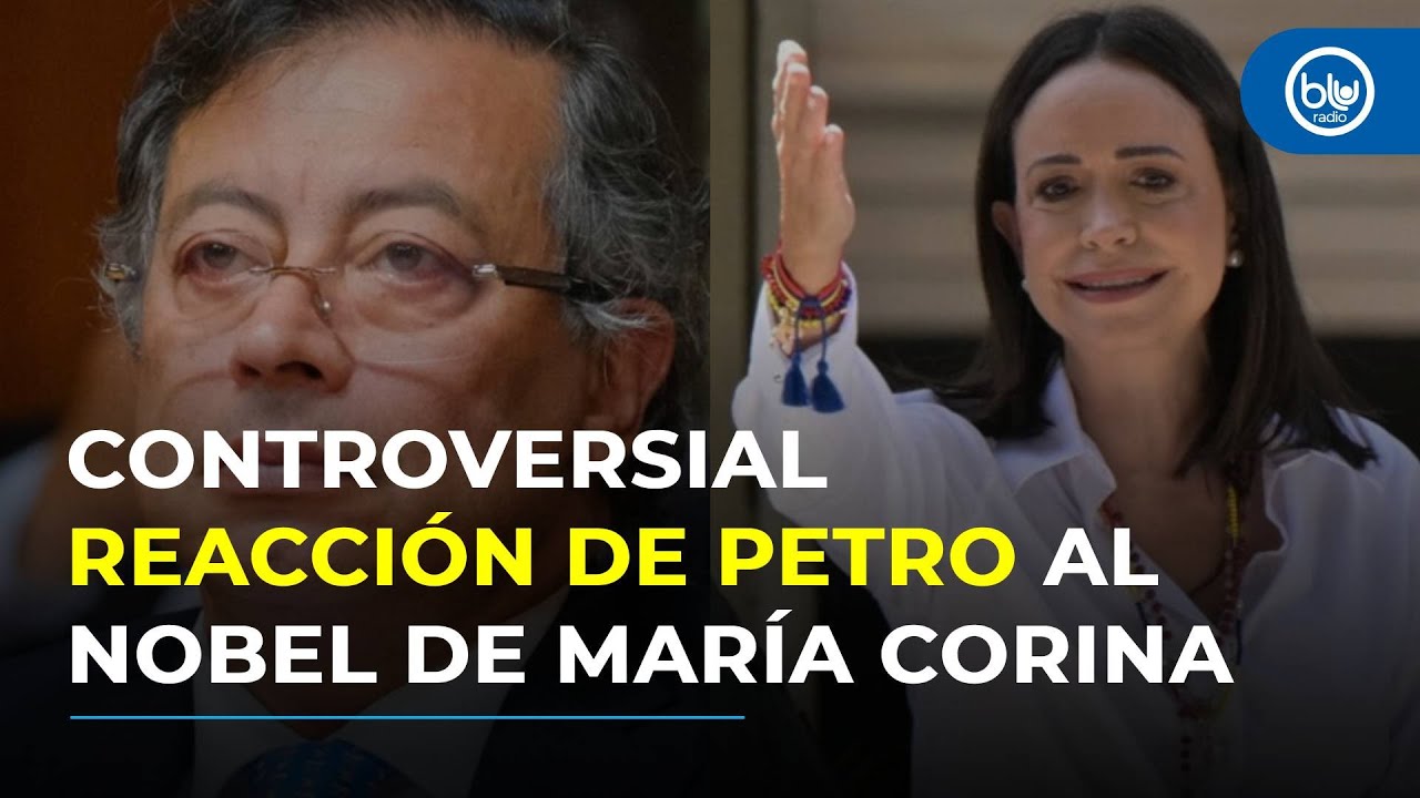 Polémico trino del presidente Petro para hablar del Premio Nobel a María Corina Machado