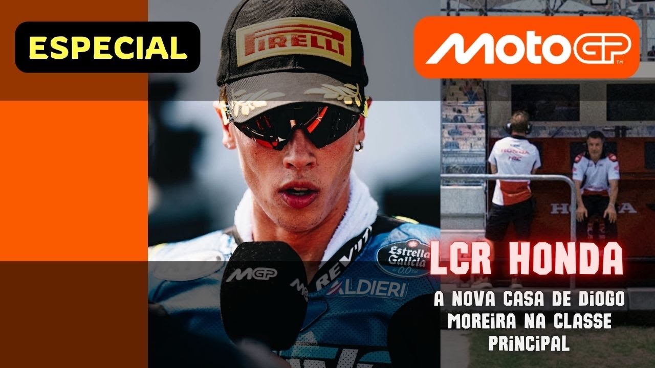 Conheça a LCR HONDA - equipe de DIOGO MOREIRA na temporada de ESTREIA na MOTO GP