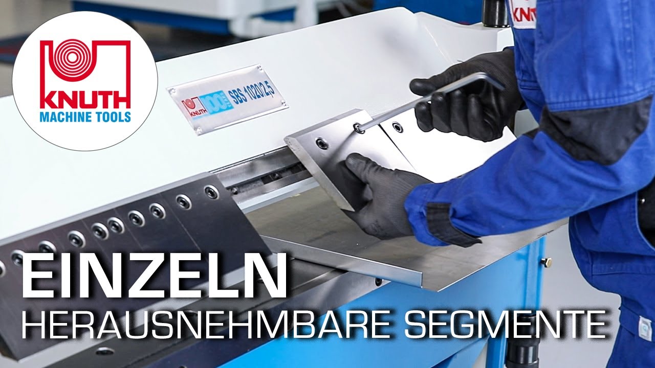 Kompakte Schwenkbiegemaschine für dünne Bleche! SBS 1020 • 1270