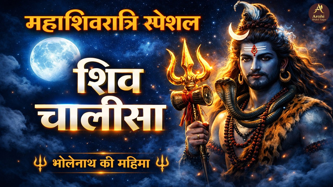 Shiv Chalisa 2026 | Powerful Lord Shiva Bhajan for Peace, Protection & Blessings | Anant bhajan