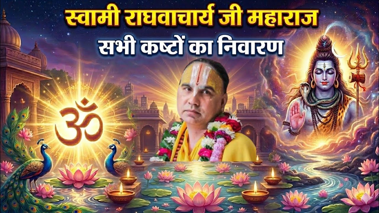 स्वामी राघवाचार्य जी महाराज सभी कष्टों का निवारण।