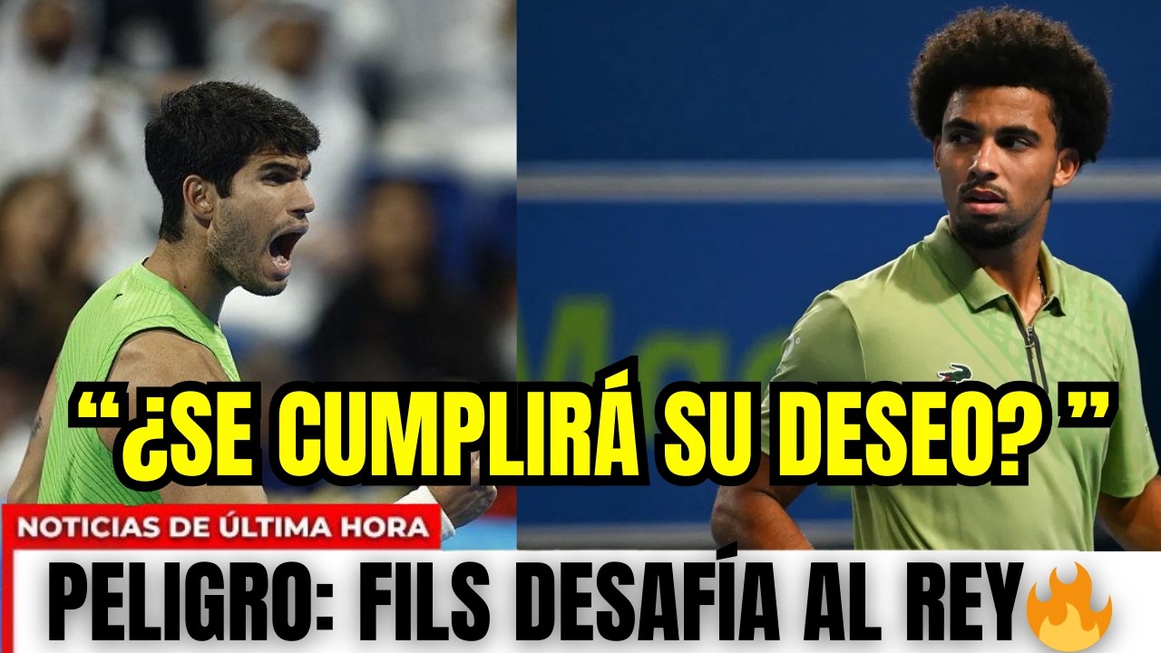 🔥 FILS DESAFÍA A ALCARAZ: “PUEDO SER EL PRIMERO EN HACERLE PERDER” | ¿PELIGRA EL INVICTO?