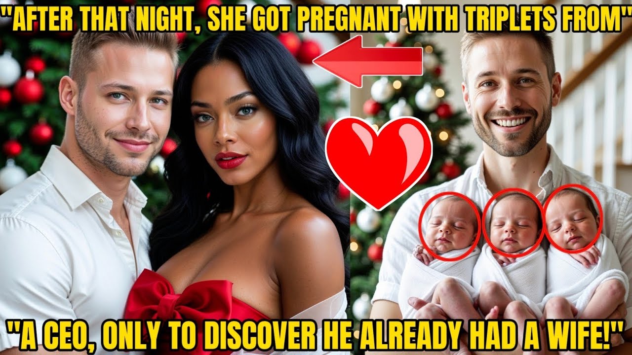 AFTER THAT NIGHT, SHE GOT PREGNANT WITH TRIPLETS FROM A CEO, ONLY TO DISCOVER HE ALREADY HAD A WIFE!