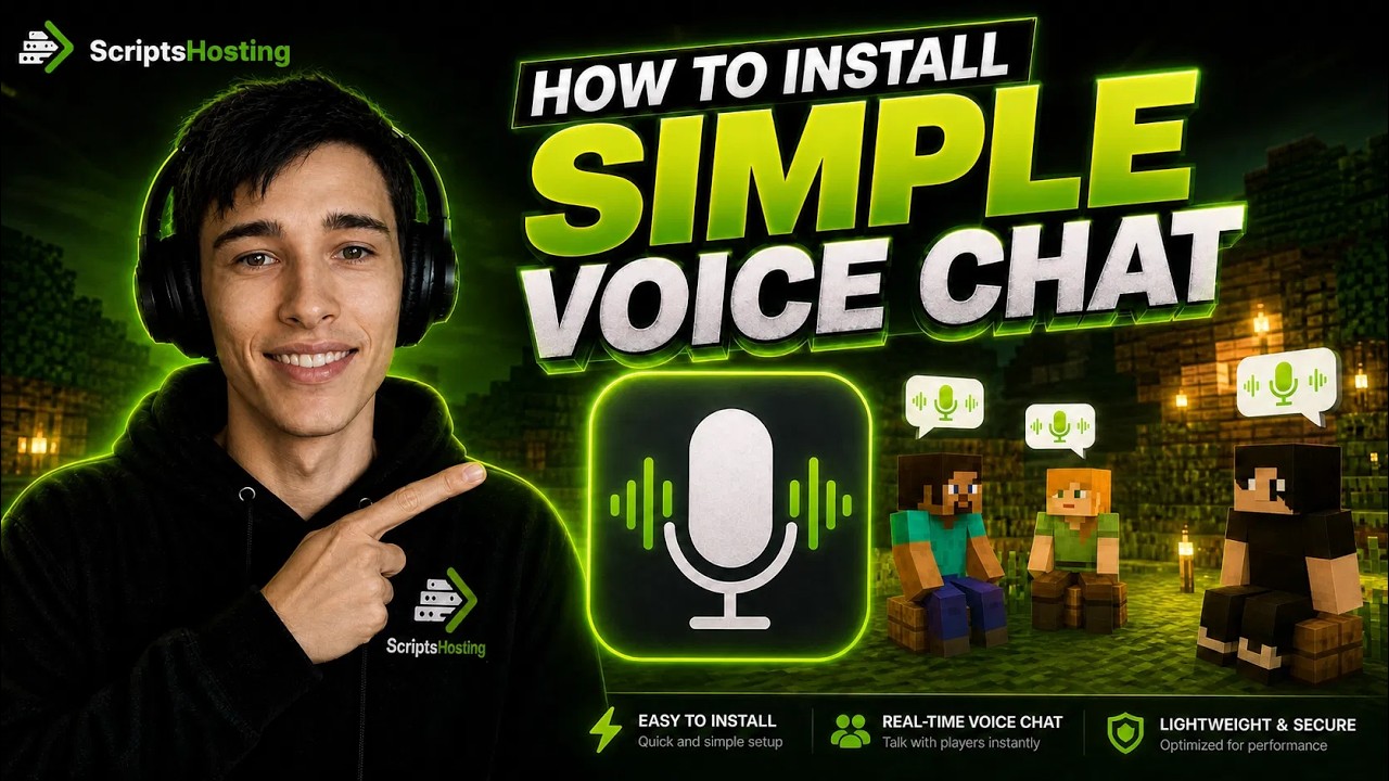 How To Install Simple Voice Chat | ScriptsHosting