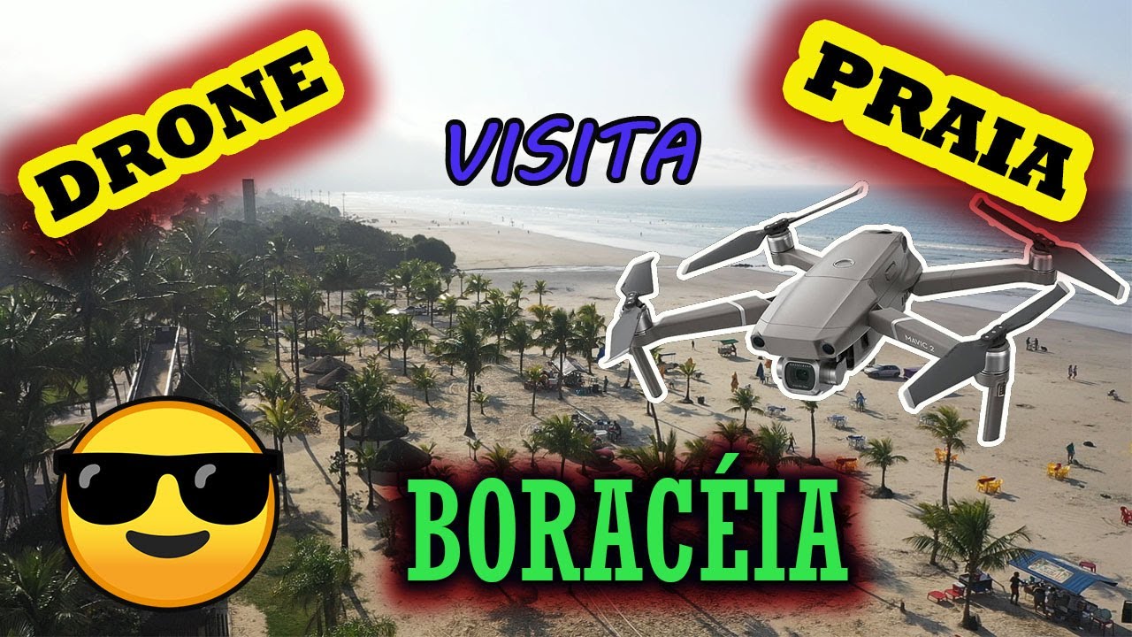 DRONE visita PRAIA de BORACÉIA