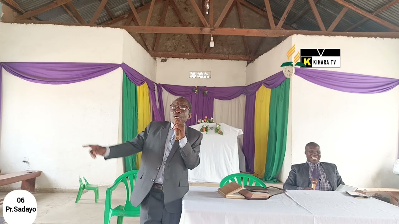 Pastor Sadayo Mumbere, At Saluti SDA church, -Kasese #Kihara Tv
