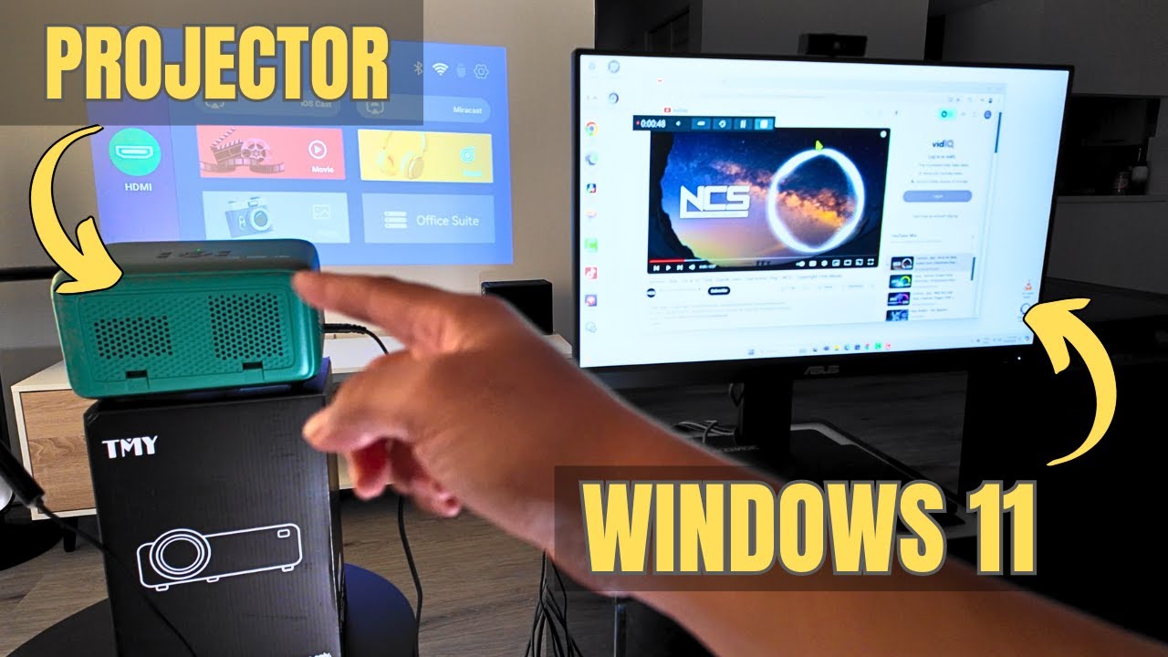 Как подключить проектор к Windows 11 через WiFi