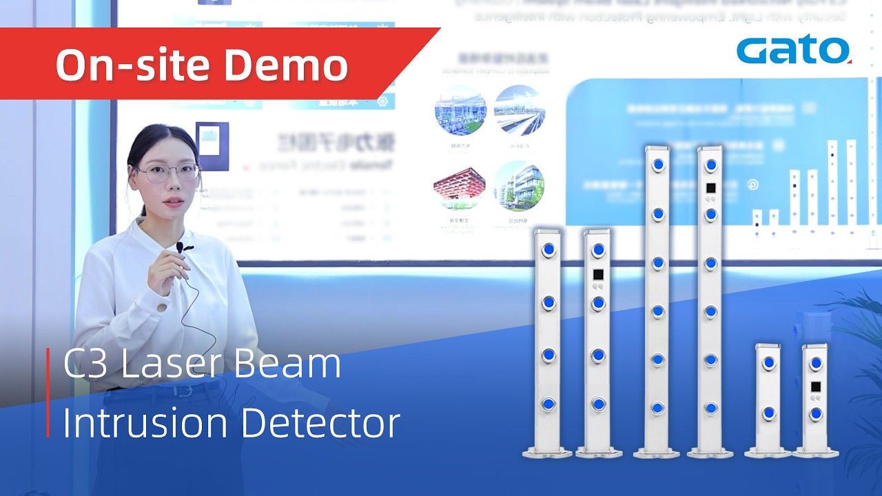C3 Laser Beam Intrusion Detector for Perimeter Security
