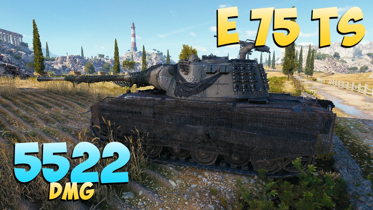 E 75 TS - 6 Kills 5.5K DMG - Brutal! - World Of Tanks