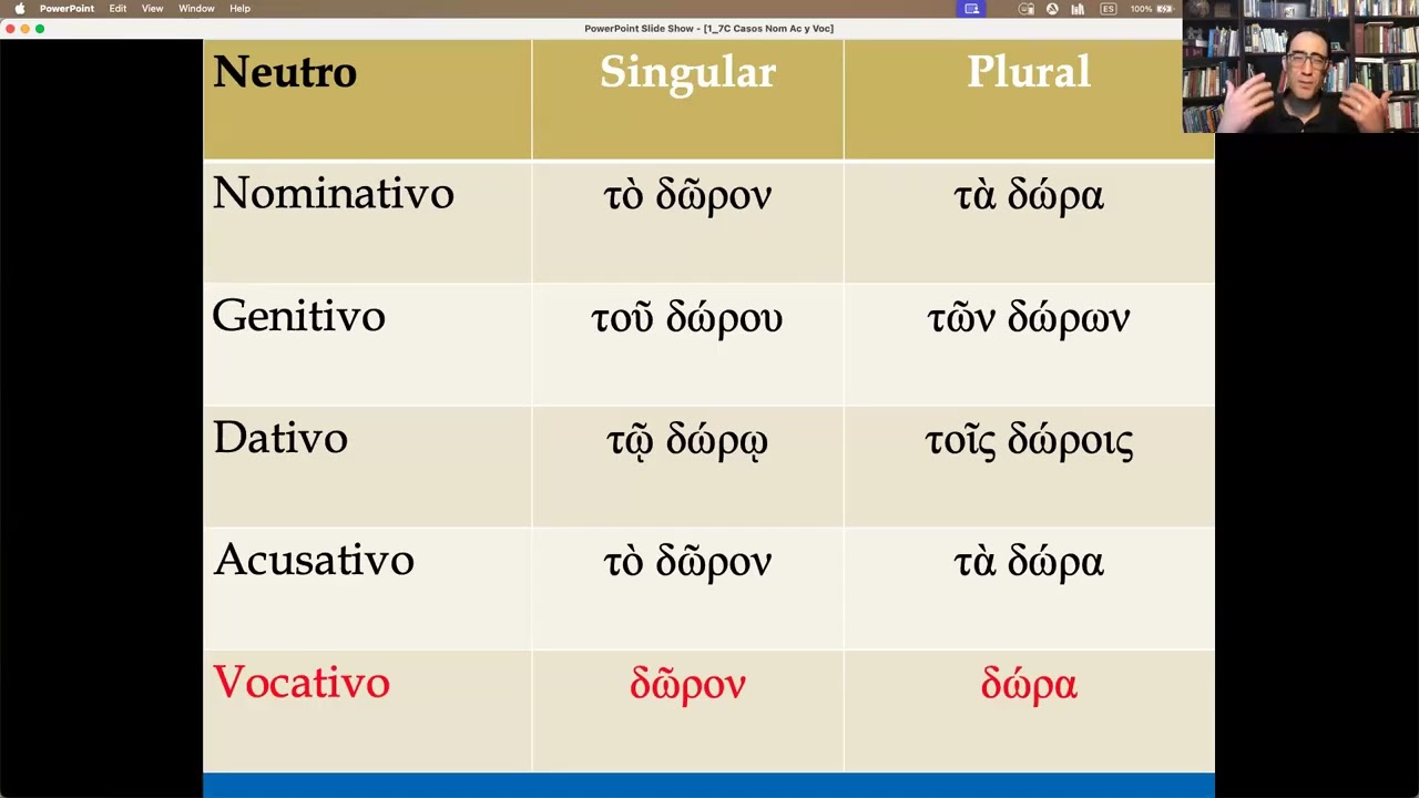 Griego 1 Clase 15/32