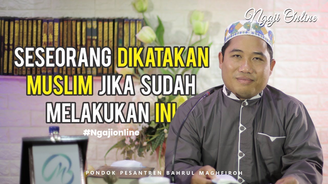 Rukun islam dari kitab safinatun najah | Ustadz Ahmad Khumaidi