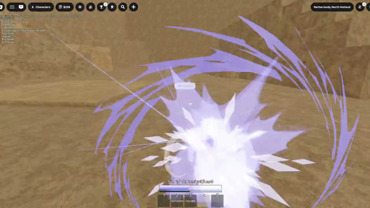 Naoya Moveset Showcase for skill builder event(@zmlzzion) on tiktok (zml142)😒😒 ( UNEDITED VIDEO )
