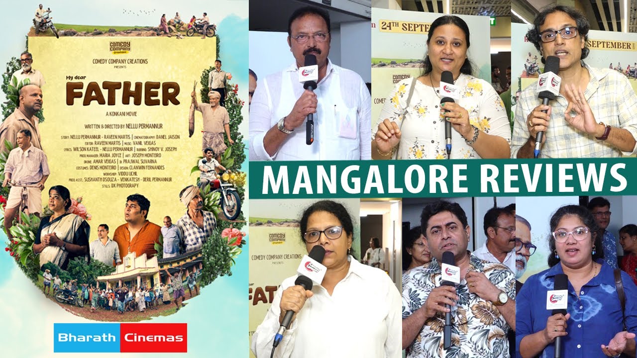 Father - Konkani Movie | Mangalore Premiere Show | Screen 2- Review | Comedy Company Mangalore