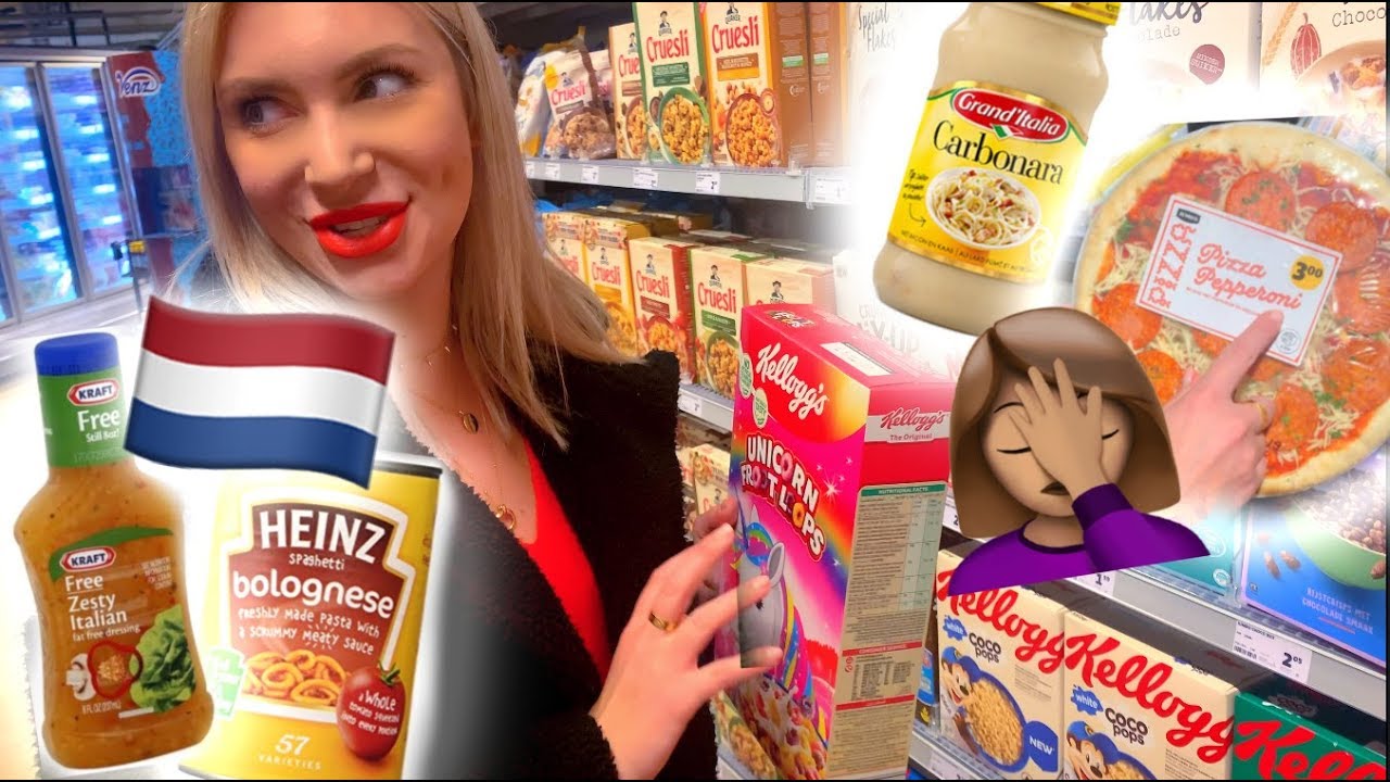 😳HO FATTO LA SPESA IN UN SUPERMERCATO OLANDESE, GUARDATE COS'HO TROVATO!!!!!🤯