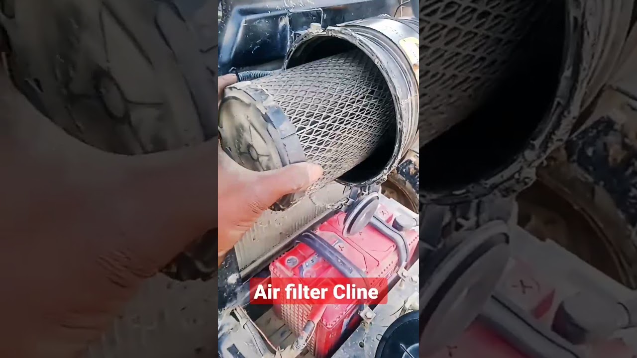 #viralshorts #sonalika #videos air filter clean in  troktor