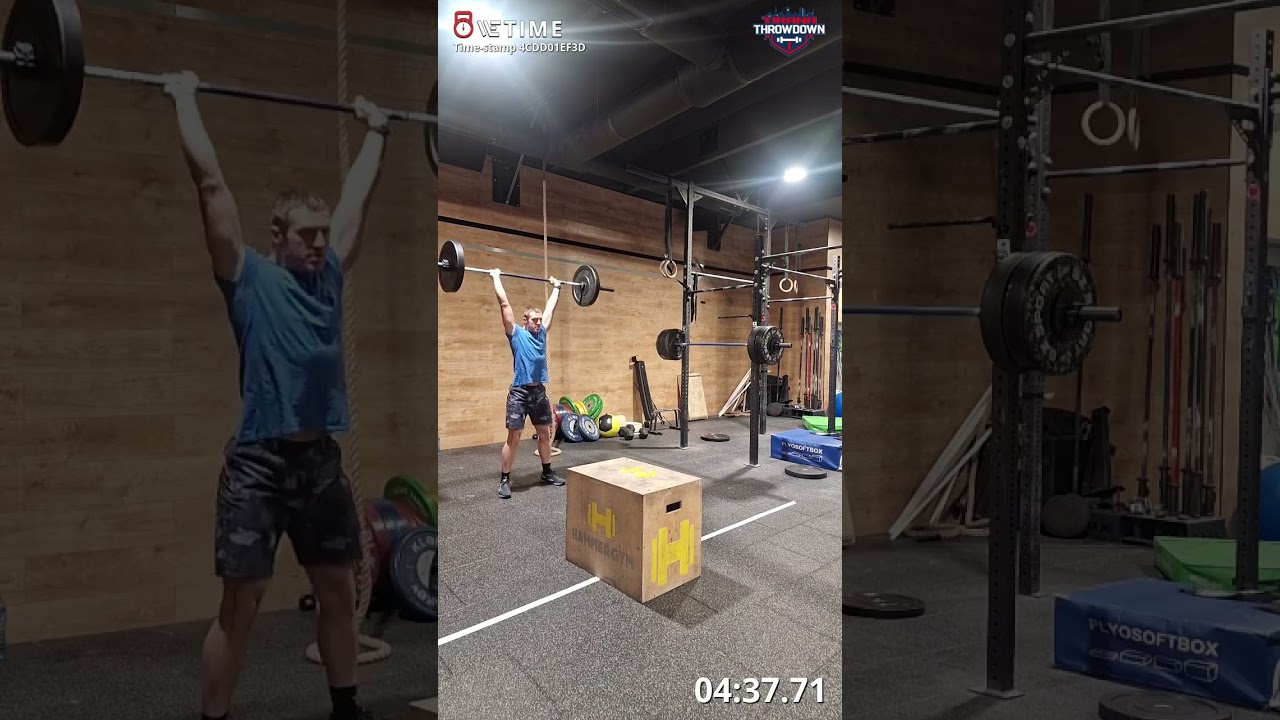 Tirana throwdown qualifier 26.2 A & B