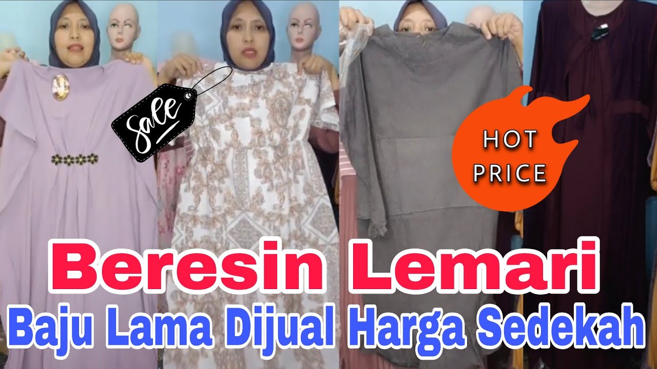 Stok Baju Lama Dikeluarkan, Harga Sedekah dari 5 Ribu • Diskon sambut Ramadhan 2026