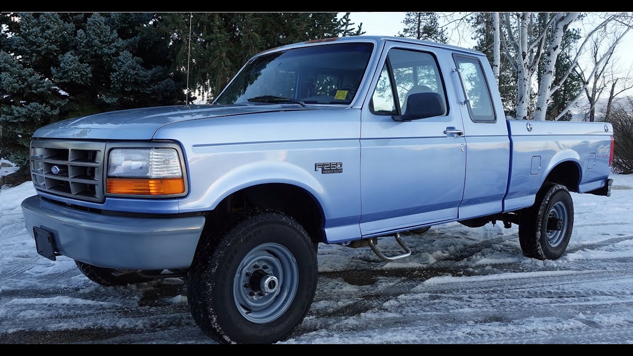 LAST YEAR 1997 F-250 HD Shortbed Stretch Cab 4x4 460 V8 Aeronose OBS 1 Owner