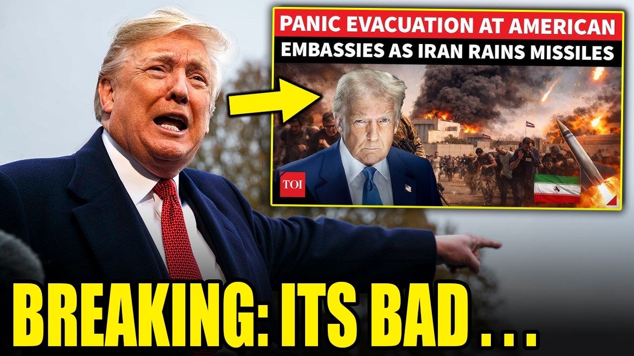 Trump PANICS As Iran CHAOS SPIRALS Out of Control!