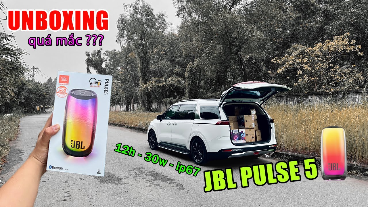 Loa JBL PULSE 5 có đáng mua ? | Vua2hand Unboxing