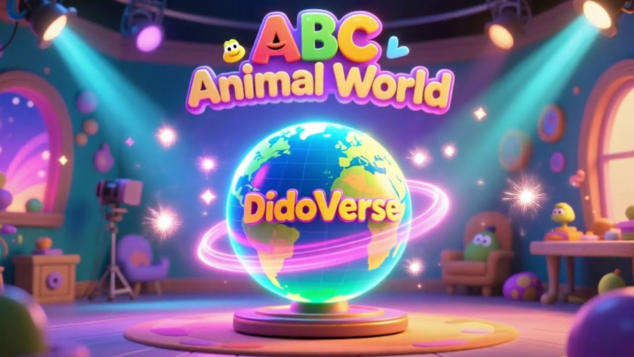 ABC Animal World Song 🦁🦒 | Learn ABCs with DodoVerse | Fun Safari Learning for Kids