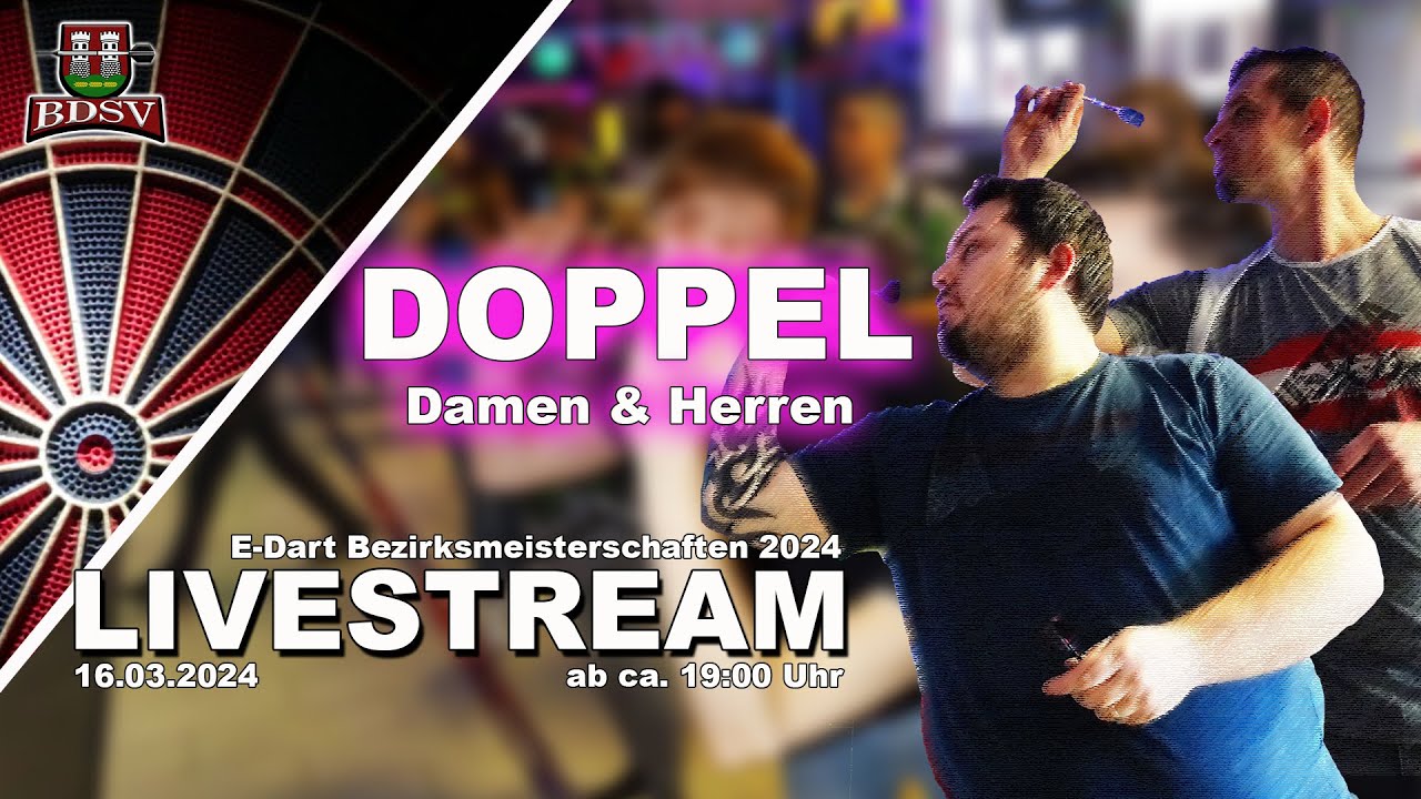 E Dart Live - BDSV Bezirksmeisterschaft Doppel